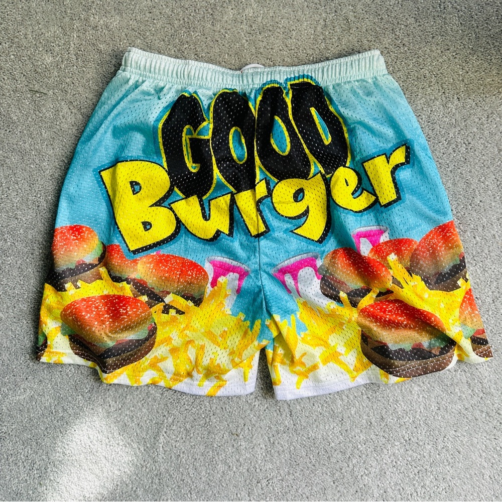 Nickelodeon x Chalk Line Good Burger Basketball Shorts